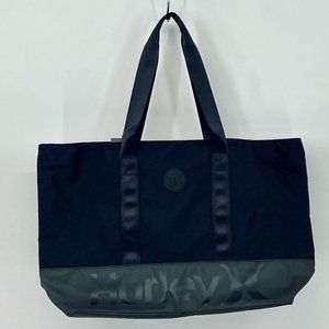 Hurley Solid Beach Tote in Black